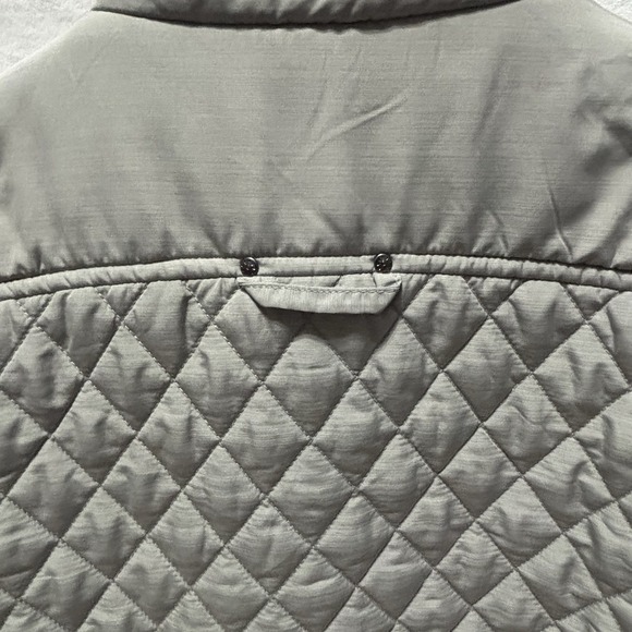 Royal Robbins Quilted Jacket Women's Gray Snap Zip Lightweight Insulated Size S - Picture 4 of 14